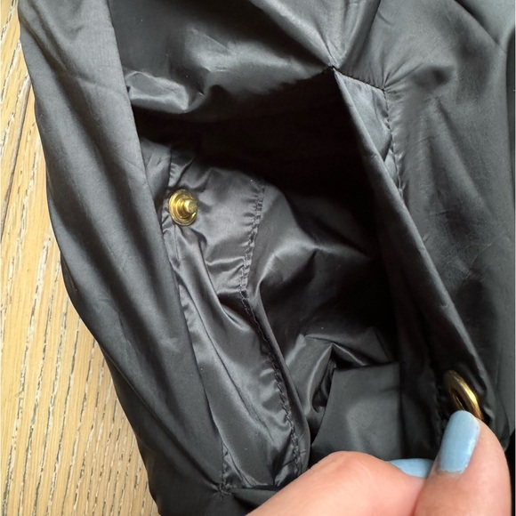 Versus Versace Logo Reversible Crop Puffer / Bomber Jacket - Picture 5 of 9